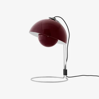 Nordic Nest &Tradition FlowerPot table lamp VP4 Dark plum