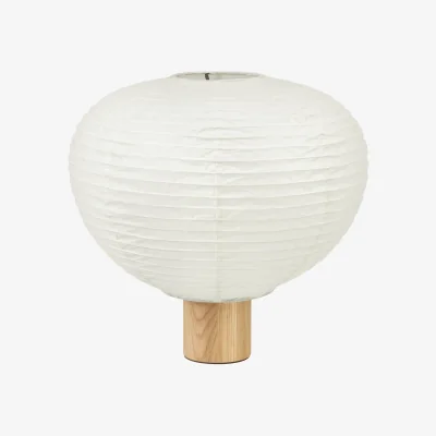 Nordic Nest blomus Kami table lamp Oak Ø32 cm