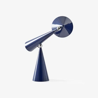 Nordic Nest Tom Dixon Pose Task LED table lamp Indigo