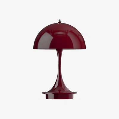 Nordic Nest Louis Poulsen Panthella 160 Portable table lamp Opaque burgundy