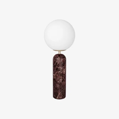 Nordic Nest Globen Lighting Torrano table lamp Rosso Levanto