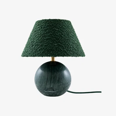 Nordic Nest Globen Lighting Castello 24 table lamp Dark green marble
