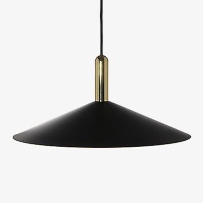 Nordic Nest Frandsen Sky ceiling lamp Ø45 cm Black