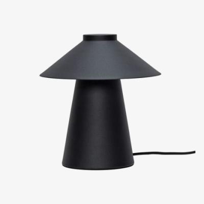 Nordic Nest Hübsch Chipper table lamp Ø25 cm Black