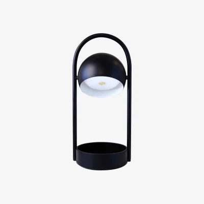 Nordic Nest Frandsen Ball portable table lamp Black 32 cm