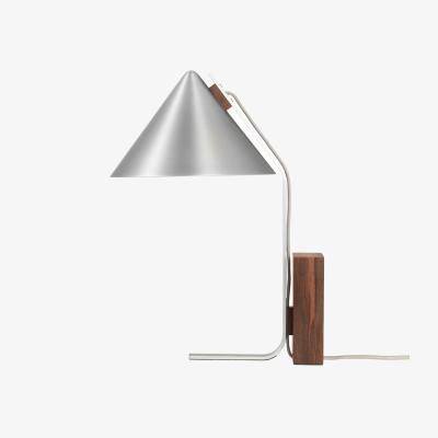 Nordic Nest Kristina Dam Studio Cone table lamp Aluminum-walnut