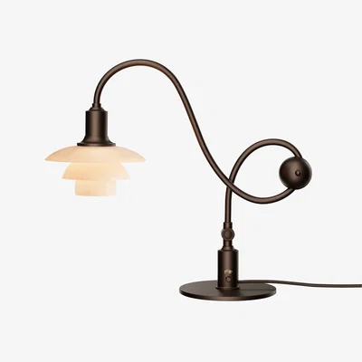 Nordic Nest Louis Poulsen PH 1/1 Piano table lamp Dusty terracotta