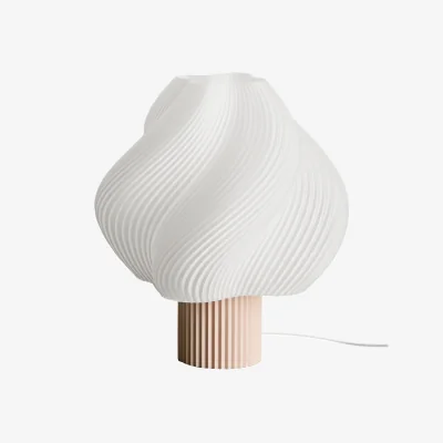Nordic Nest Crème Atelier Soft Serve floor lamp Wild strawberry Mega 63 cm