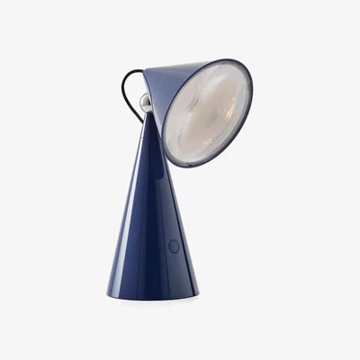 Nordic Nest Tom Dixon Pose Portable LED table lamp Indigo