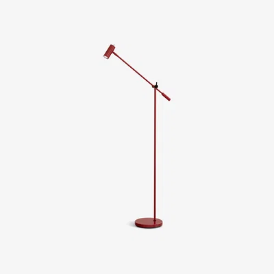 Nordic Nest Belid Cato floor lamp 134 cm Glossy ruby red-matte black