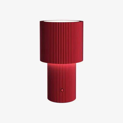 Nordic Nest Herstal Iluma portable table lamp Red