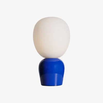 Nordic Nest Belid Buddy table lamp opalglass Ultramarine blue