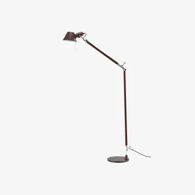 Nordic Nest Artemide Tolomeo Reading floor lamp E27 special edition - Brown metallic