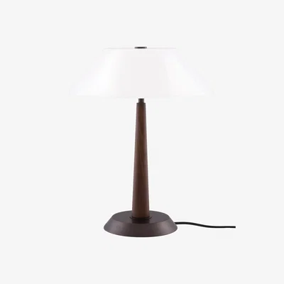 Nordic Nest Globen Lighting Ligna table lamp Brown-stained Ø29x39.2 cm