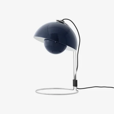 Nordic Nest &Tradition FlowerPot table lamp VP4 Steel blue