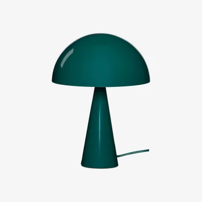 Nordic Nest Hübsch Mush table lamp Dark green mini 34 cm