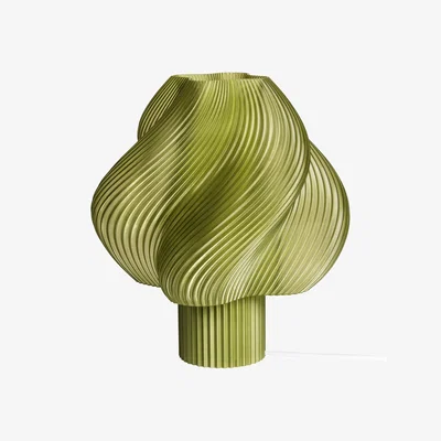 Nordic Nest Crème Atelier Soft Serve floor lamp Olive Mega 63 cm