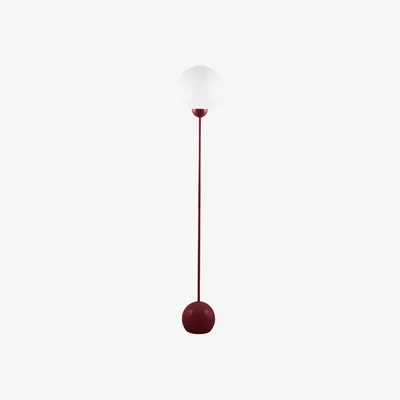 Nordic Nest Globen Lighting Ripley floor lamp Burgundy