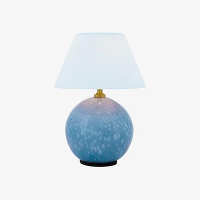 Nordic Nest Globen Lighting Iris 16 portable table lamp Dove blue