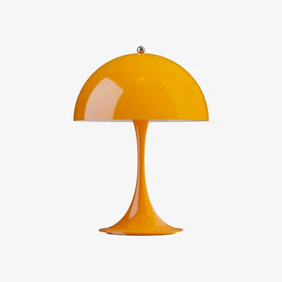 Nordic Nest Louis Poulsen Panthella 250 portable table lamp Opaque orange