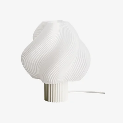 Nordic Nest Crème Atelier Soft Serve table lamp Vanilla bean Grande 34 cm