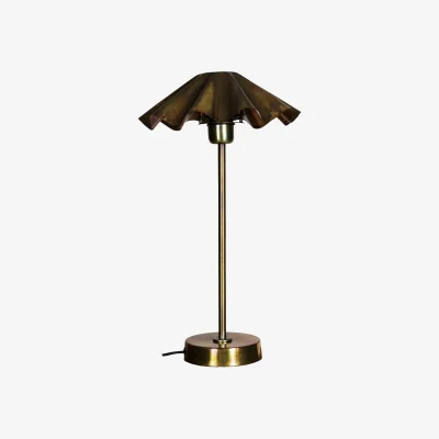 Nordic Nest PR Home Aira table lamp Burnished brass 46 cm