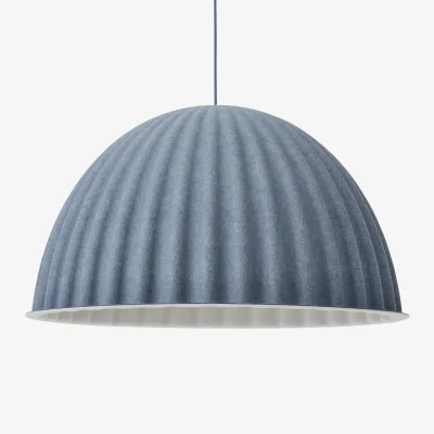 Nordic Nest Muuto Under the Bell ceiling lamp Ø 82 cm Blue grey