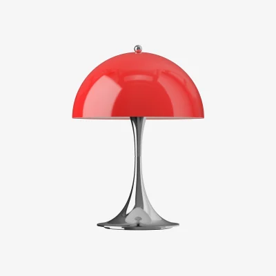 Nordic Nest Louis Poulsen Panthella 250 portable table lamp V3 Original Opal Red