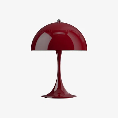Nordic Nest Louis Poulsen Panthella 250 portable table lamp Opaque burgundy