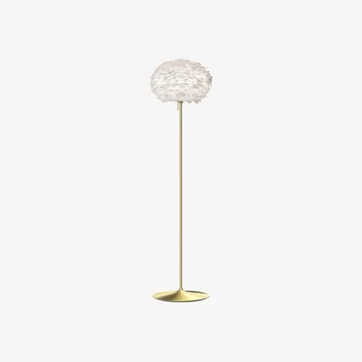 Nordic Nest Umage Eos floor lamp medium White-brushed brass
