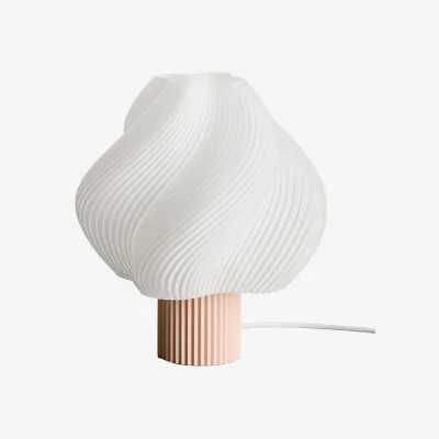 Nordic Nest Crème Atelier Soft Serve table lamp Wild strawberry Grande 34 cm