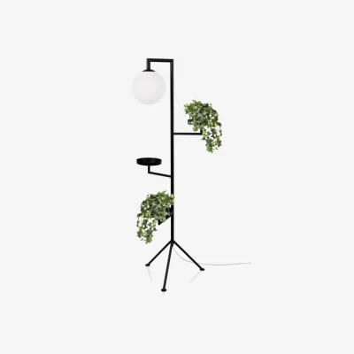 Nordic Nest Globen Lighting Astoria floor lamp 153 cm Black
