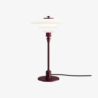 Nordic Nest Louis Poulsen PH 2/1 table lamp Glossy burgundy