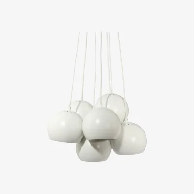 Nordic Nest Frandsen Ball Multi Ceiling Lamp 120 cm White