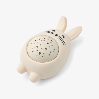 Nordic Nest Liewood Manuel rabbit night lamp with projector and sound Sandy