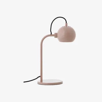 Nordic Nest Frandsen Ball table lamp 16x37 cm Glossy nude