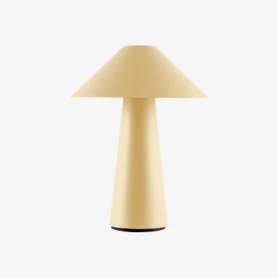 Nordic Nest Globen Lighting Cannes portable table lamp Oat yellow