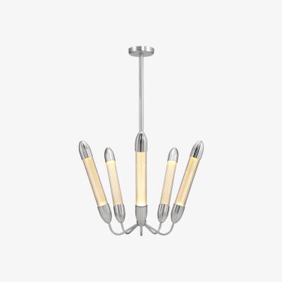 Nordic Nest Umage Lemon Squeeze Penta short ceiling lamp Polished steel