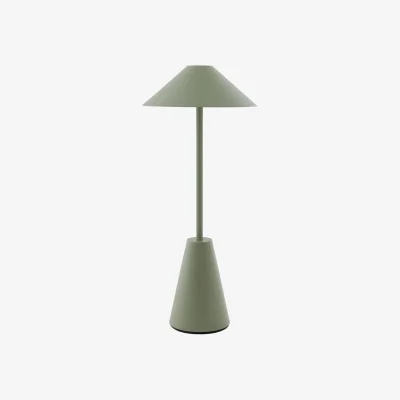 Nordic Nest Globen Lighting Cannes 32 portable table lamp Moss green