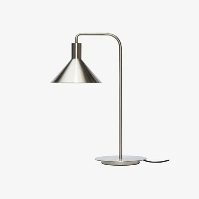 Nordic Nest Hübsch Table lamp Ø37 cm Nickel