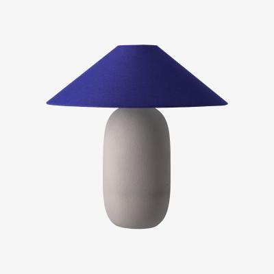 Nordic Nest Scandi Living Boulder table lamp 48 cm grey-cobolt Lamp base