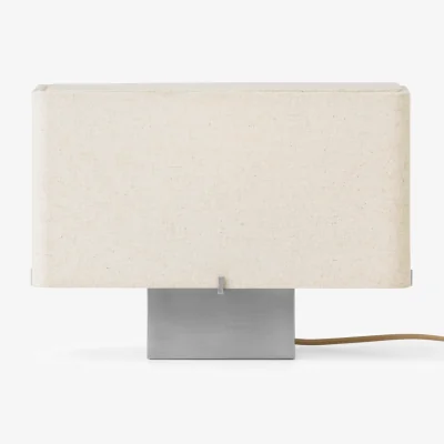 Nordic Nest Audo Copenhagen Nonna table lamp 24 cm Brushed aluminium-sand