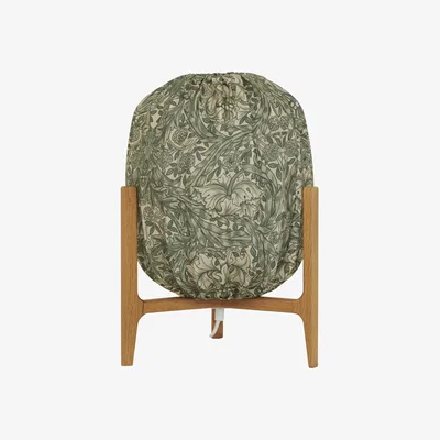 Nordic Nest Watt & Veke Prisma table lamp Oak-African marigold green Ø27x42 cm