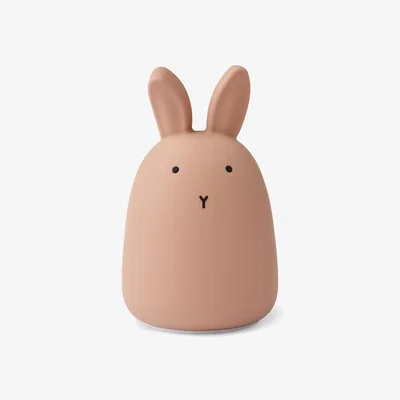 Nordic Nest Liewood Winston rabbit night lamp Rabbit dark rose