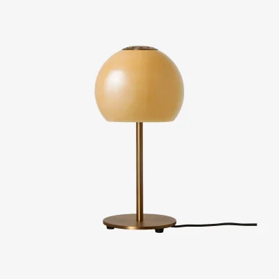 Nordic Nest Frandsen Ball glass table lamp Amber Ø18 cm