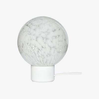 Nordic Nest Hübsch Table lamp Ø15 cm Metal-white
