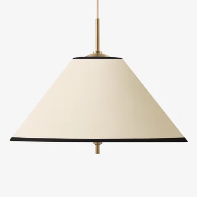 Nordic Nest Globen Lighting Iris pendant 25 Cream-black (white-gold-coloured)