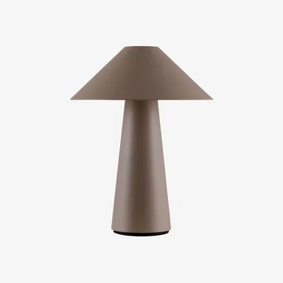 Nordic Nest Globen Lighting Cannes portable table lamp Brown
