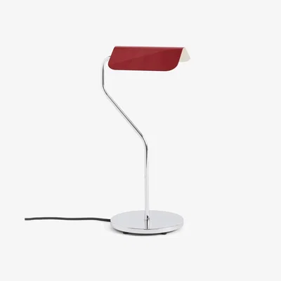 Nordic Nest HAY Apex table lamp Maroon red