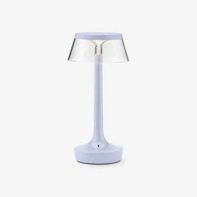 Nordic Nest Flos Bon Jour Unplugged table lamp Faded blue